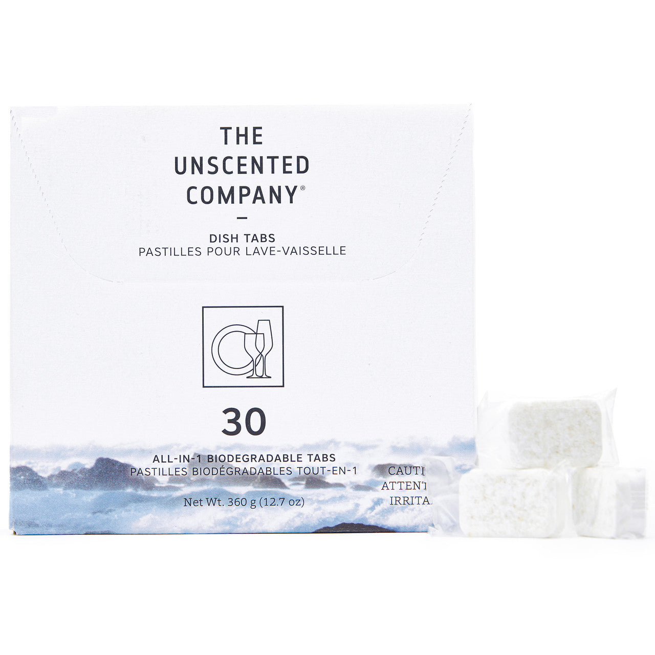 Unscented Dishwasher Tabs  30 - Pack