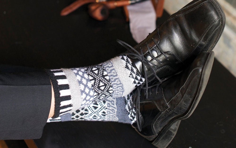 Midnight Recycled Cotton Socks