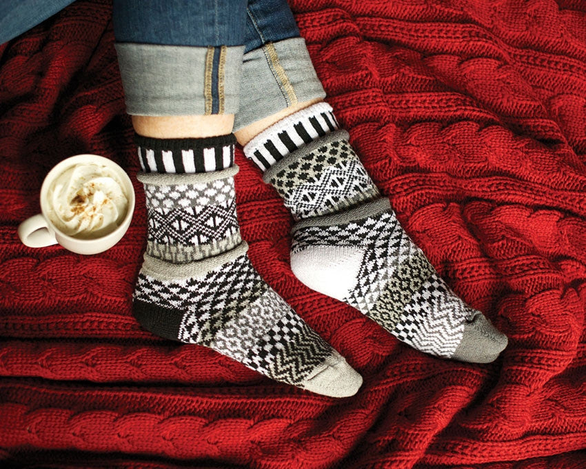 Midnight Recycled Cotton Socks