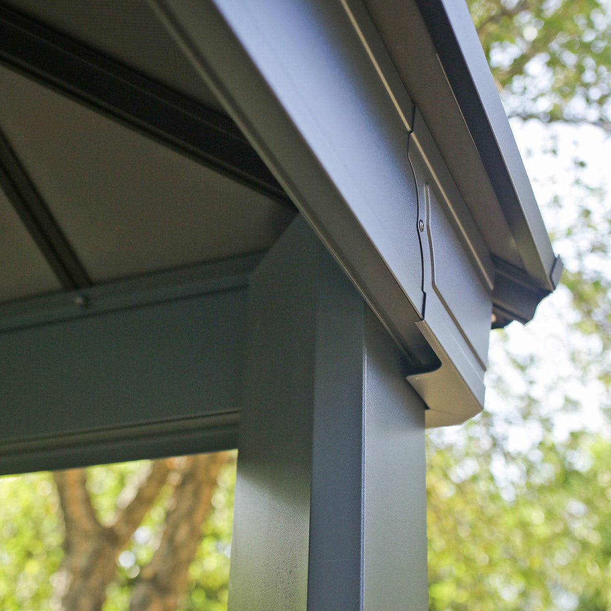 12' Dallas Aluminum Hardtop Gazebo Kit