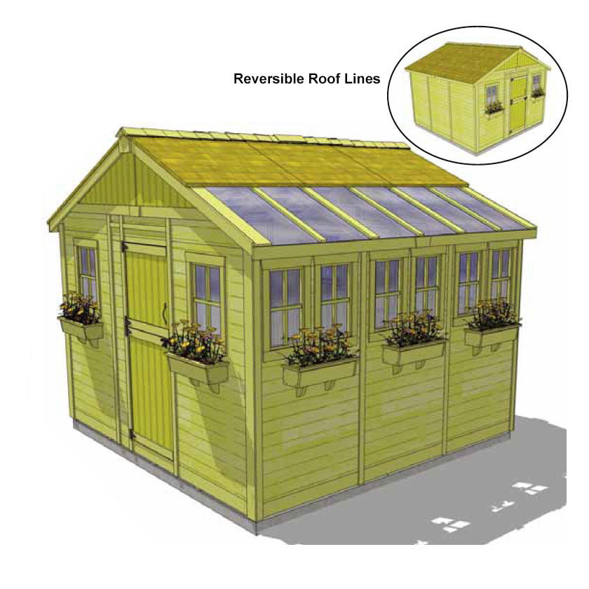 Cedar shingle roof option