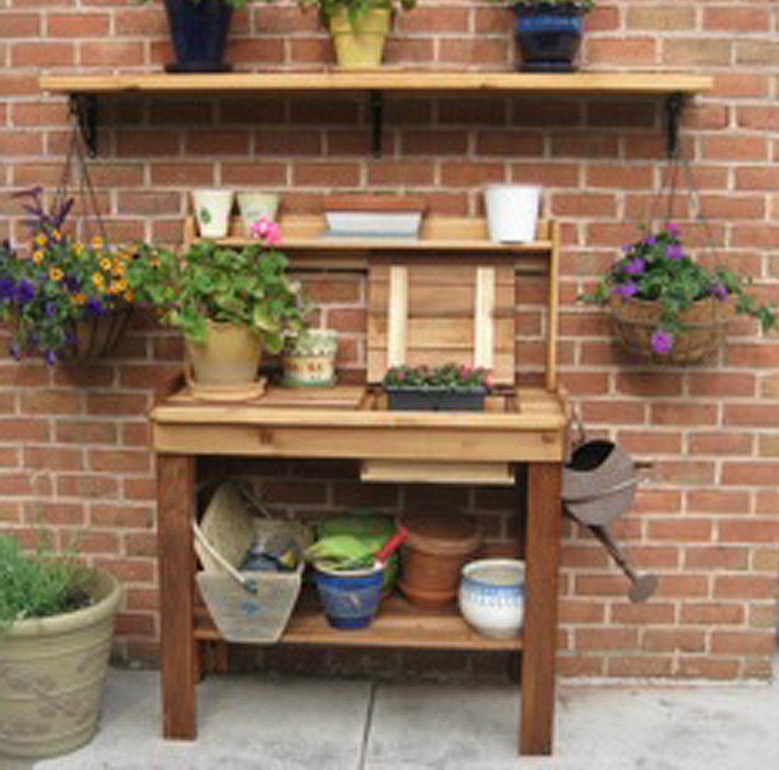 4' x 2' Cedar Potting Bench