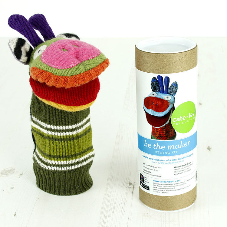 Recycled Wool Puppet Kit
