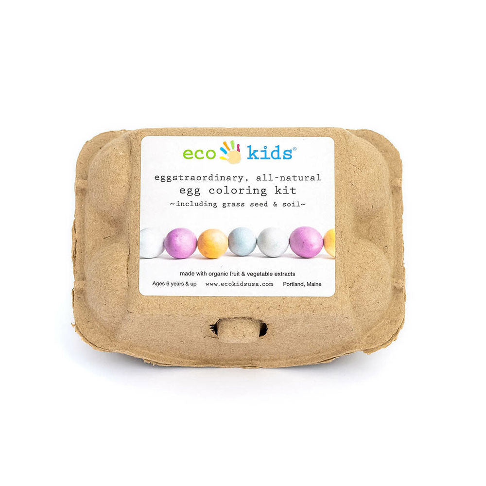 Egg Coloring with Seed Growing Kit