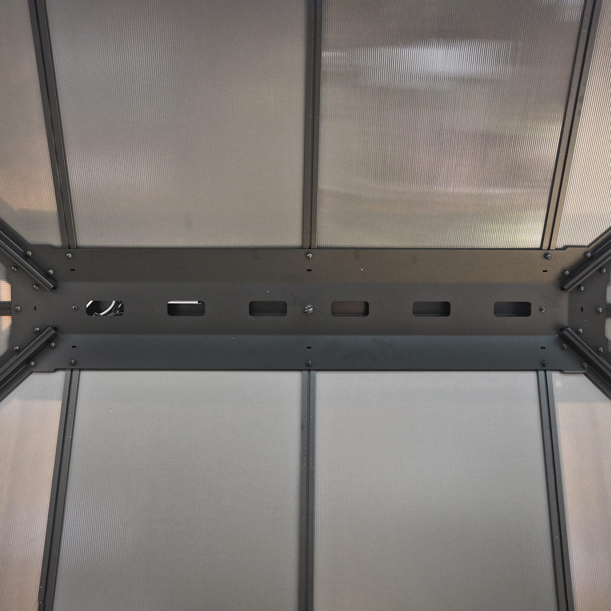 Roof vent from below