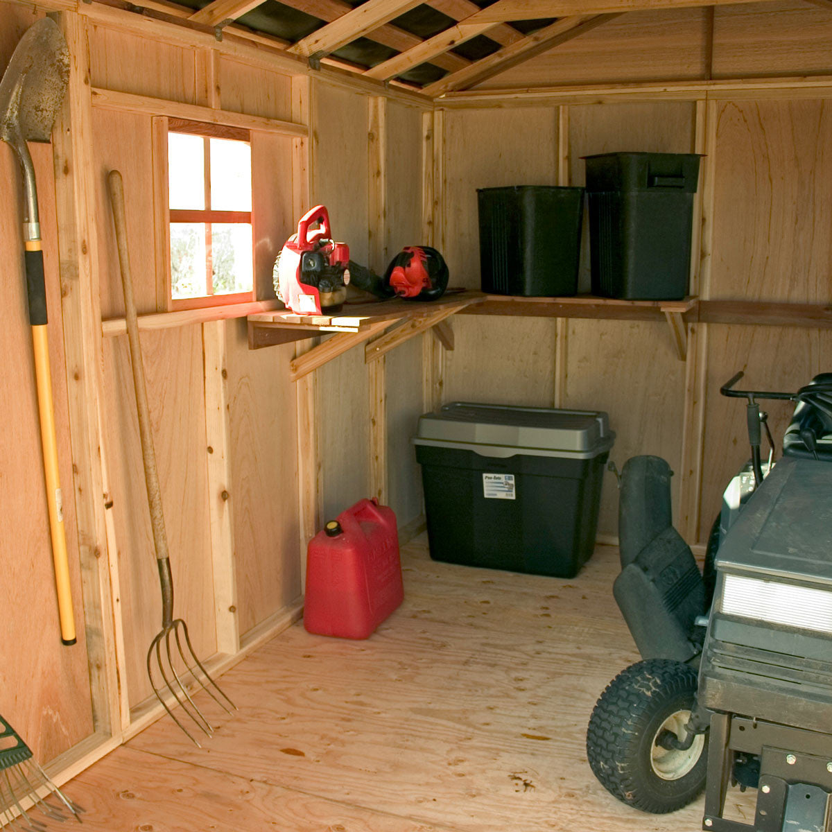 8' x 12' Space Master Cedar Storage Shed