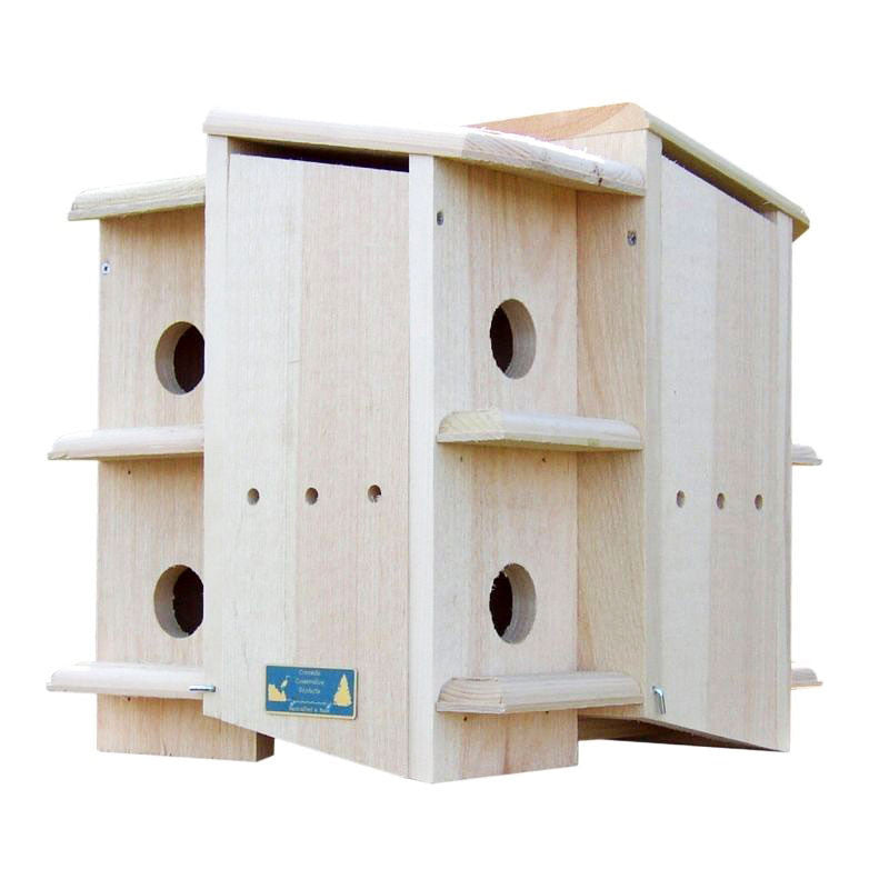 Wooden Purple Martin House