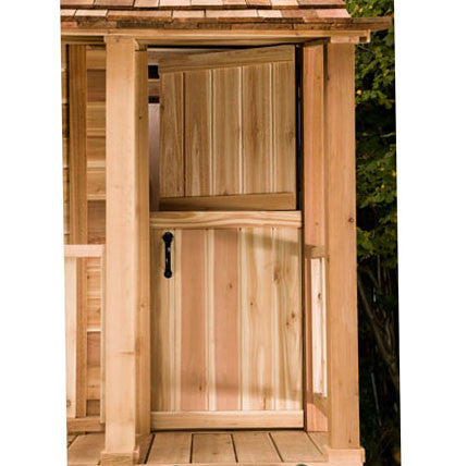 6' x 6' Little Cedar Playhouse & Sandbox