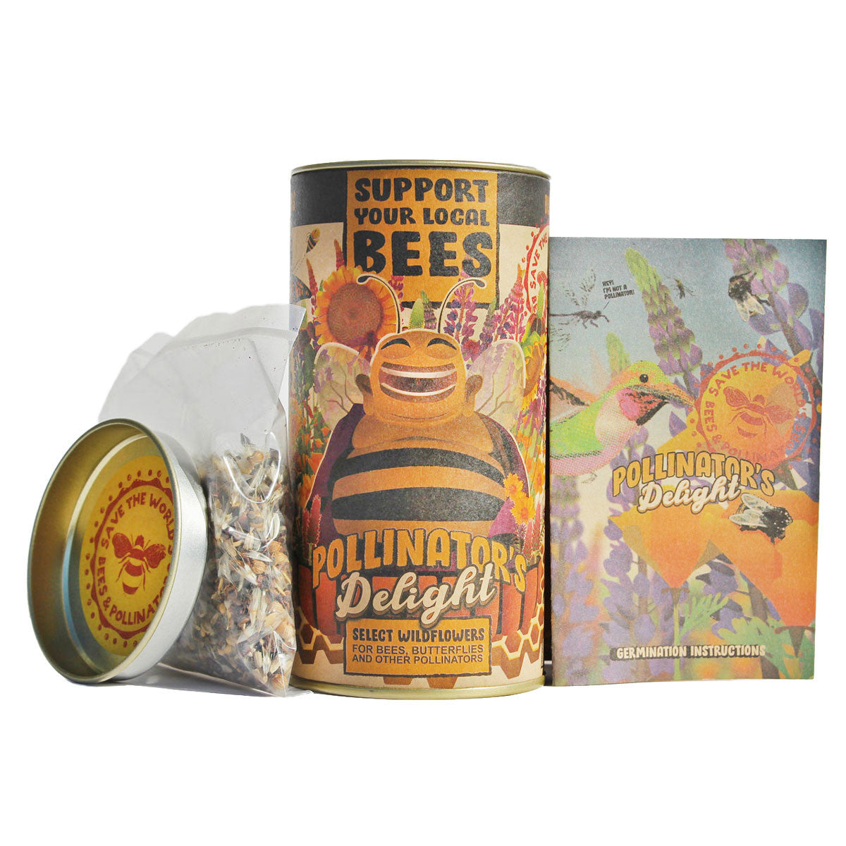 Pollinator's Delight Flower Seed Grow Kit